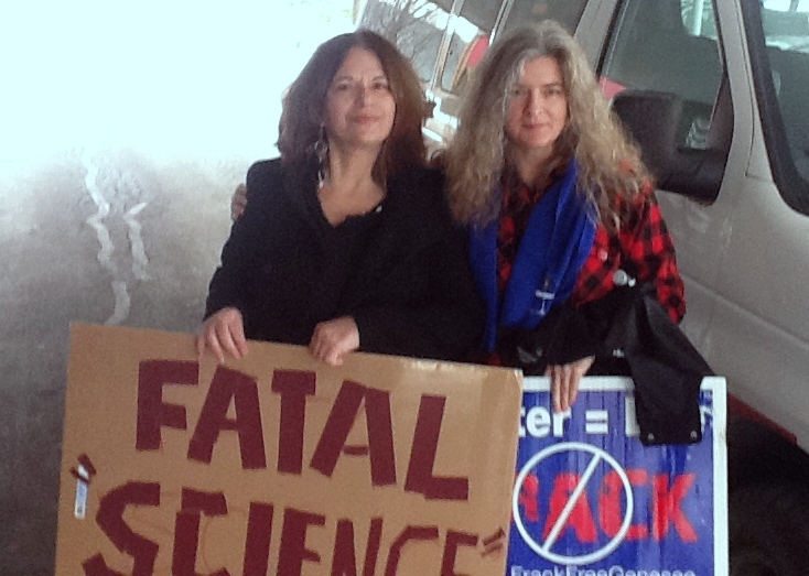 Anti-Fracking Rally in Albany