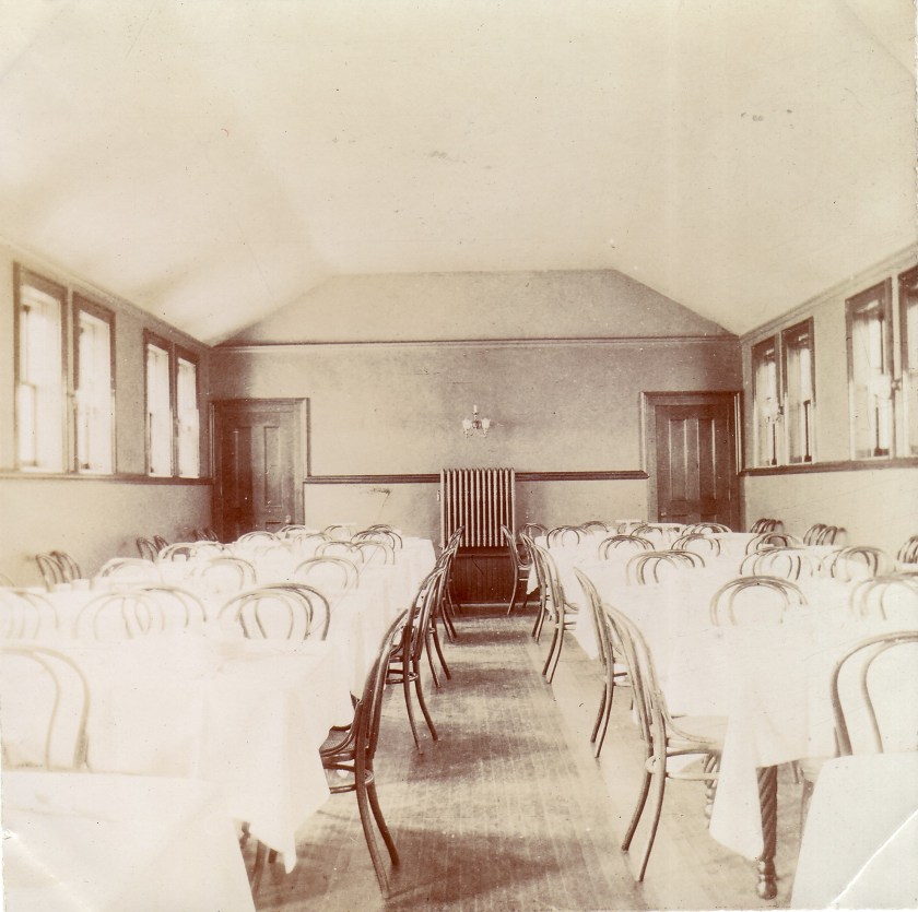Pullman Memorial Universalist Church Dining Hall, c. 1900