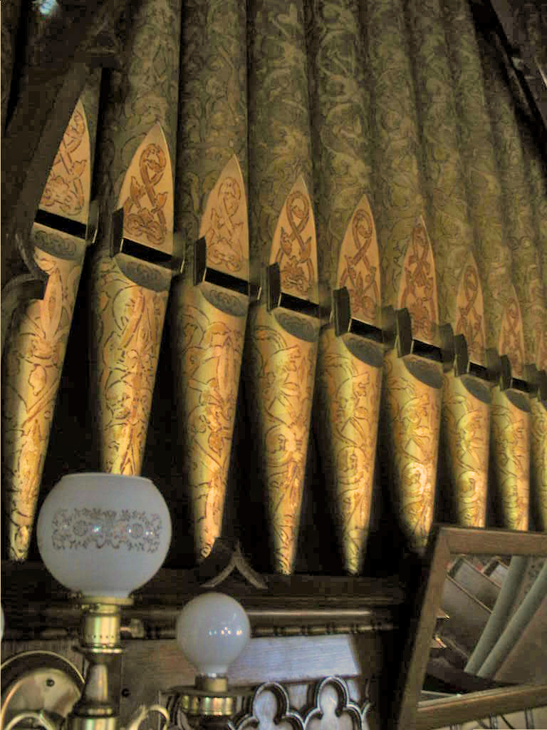 Johnson Organ Pipes Close-up, Pullman Memorial Universalist Church