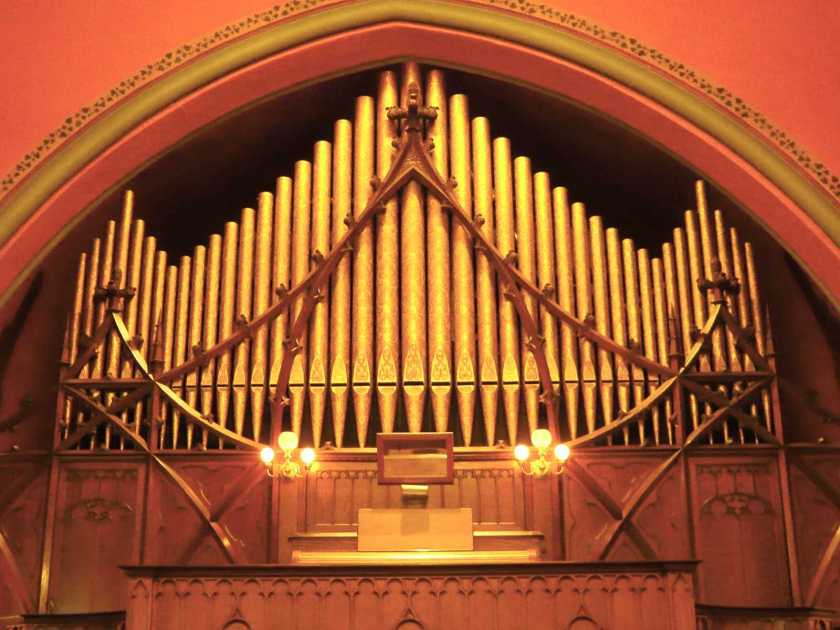 Johnson Pipe Organ, Pullman Memorial Universalist Church, Albion, NY